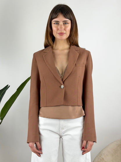 VICOLO - GIACCHINA CORTA MONOPETTO