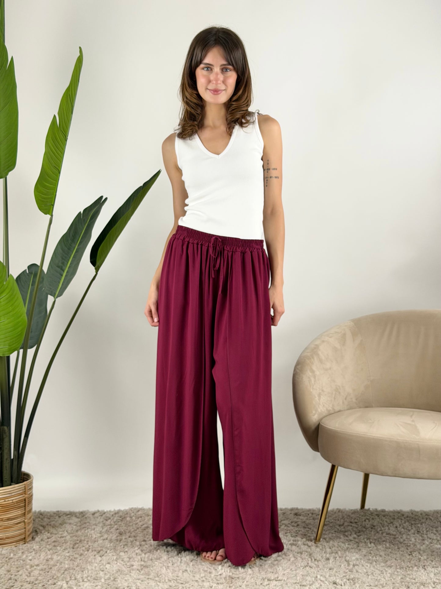DEVA - PANTALONE PLEATED