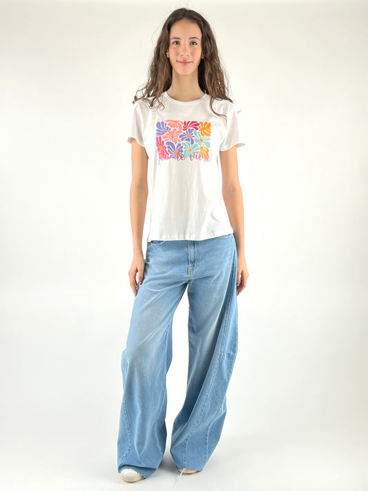 SUSY MIX - T-SHIRT FIORI MULTICOLOR