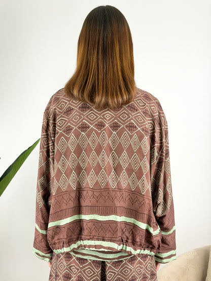 WU'SIDE - BOMBER KIMONO CORTO