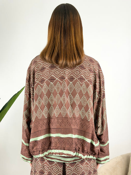 WU'SIDE - BOMBER KIMONO CORTO