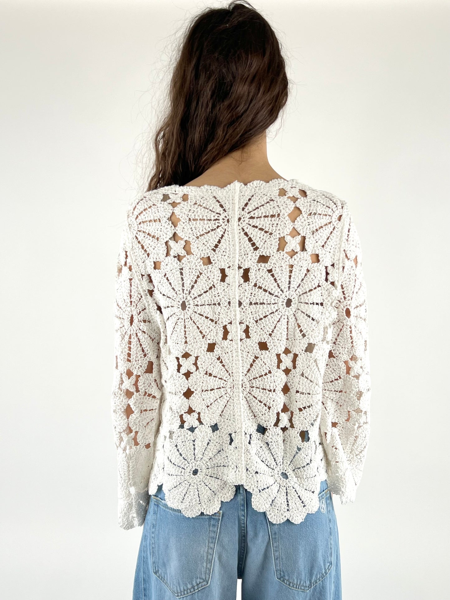DEVA - CARDIGAN BOTTONI CROCHET