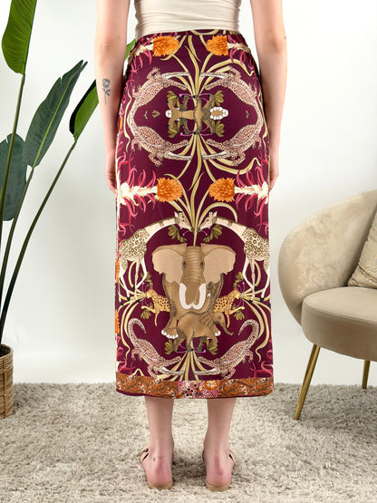 TENSIONE IN - GONNA FOULARD JUNGLE