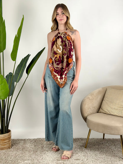 TENSIONE IN - TOP FOULARD