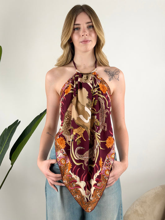 TENSIONE IN - TOP FOULARD