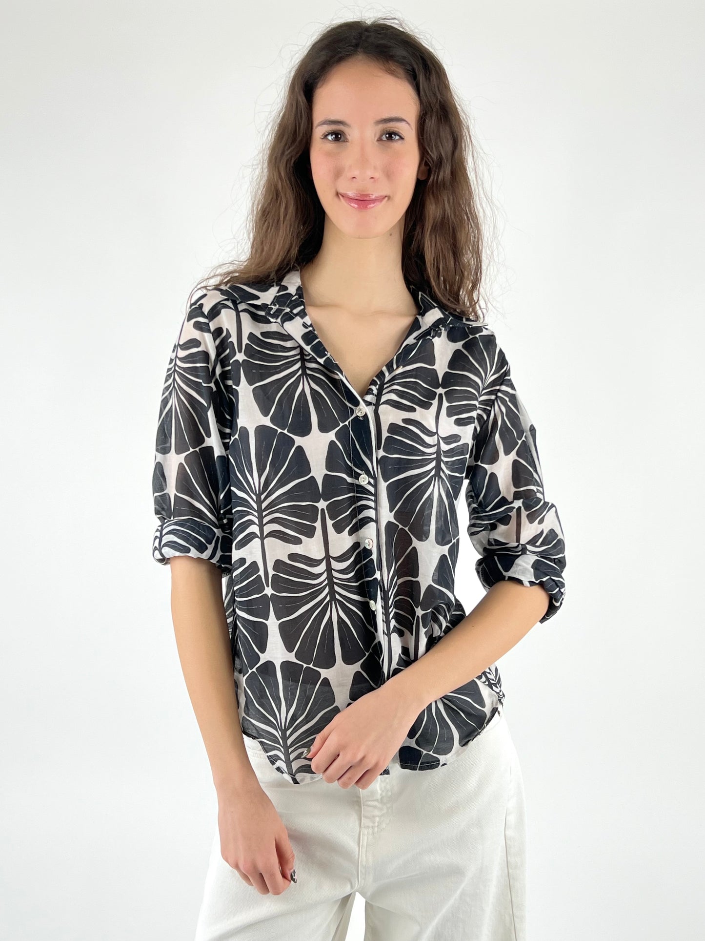 DEVA - CAMICIA JUNGLE IN SETA