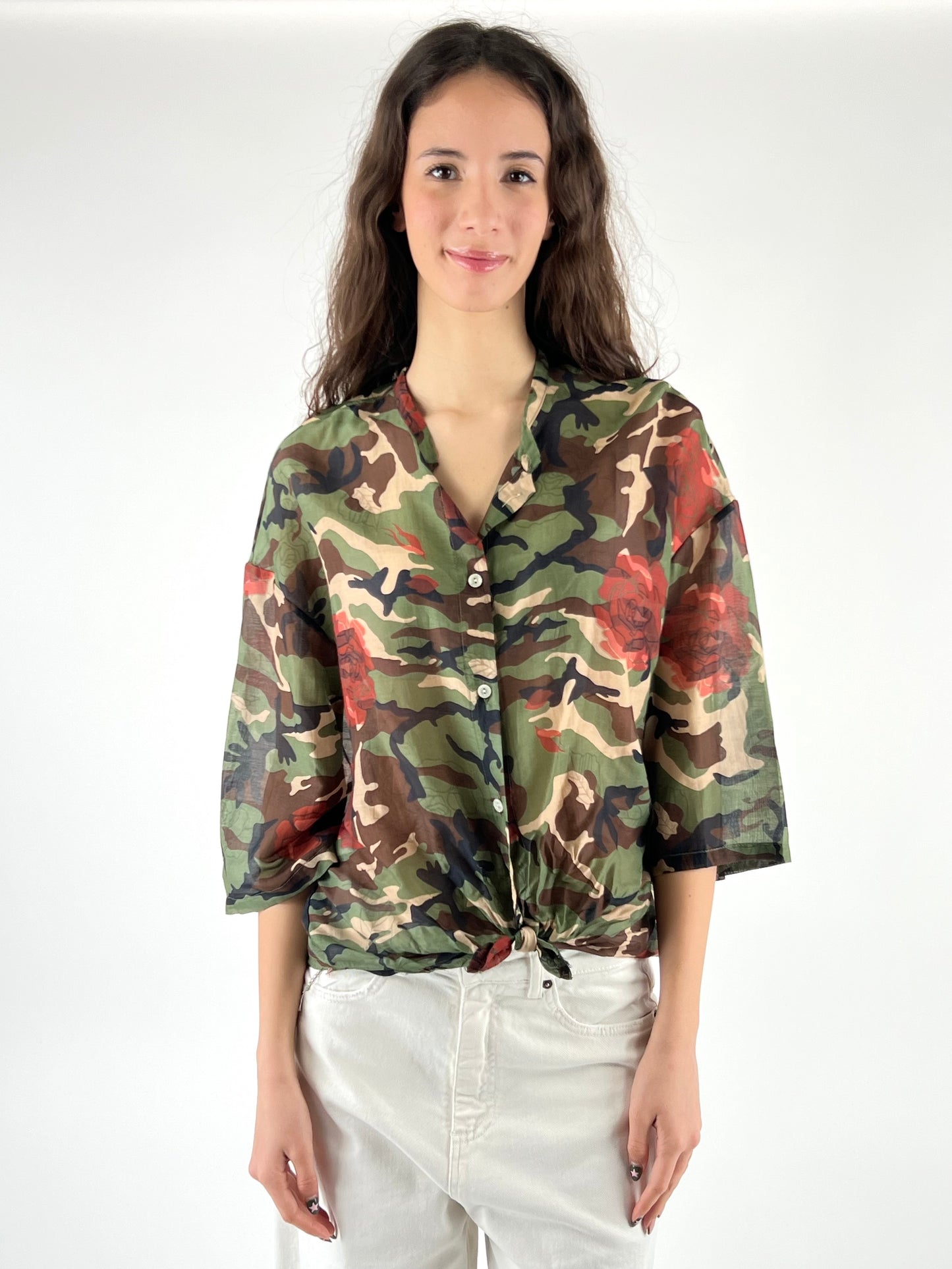 DEVA - CAMICIA CAMOUFLAGE
