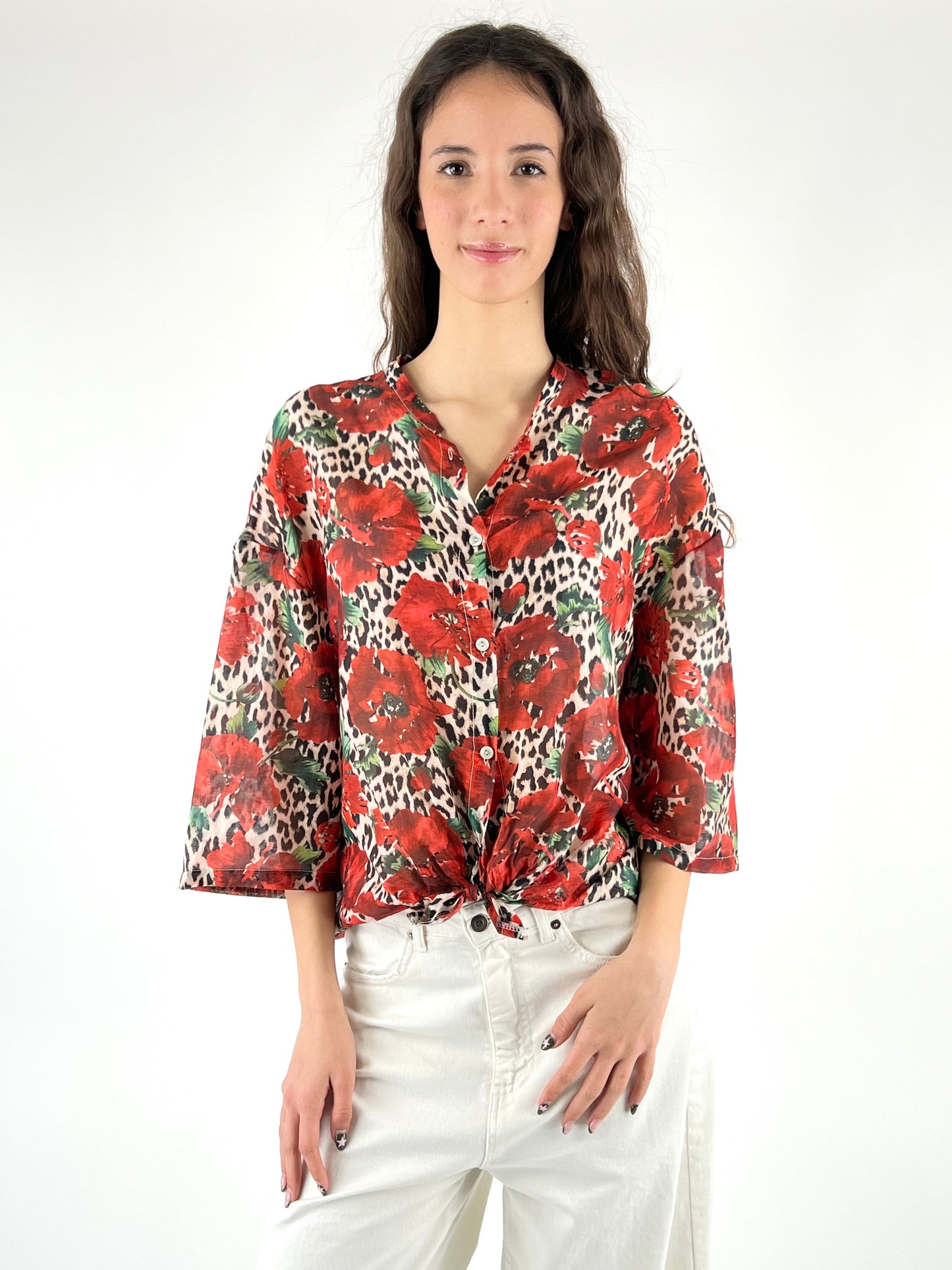 DEVA - CAMICIA PAPAVERI