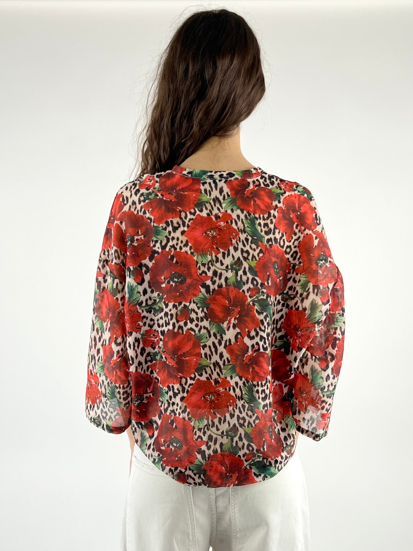 DEVA - CAMICIA PAPAVERI