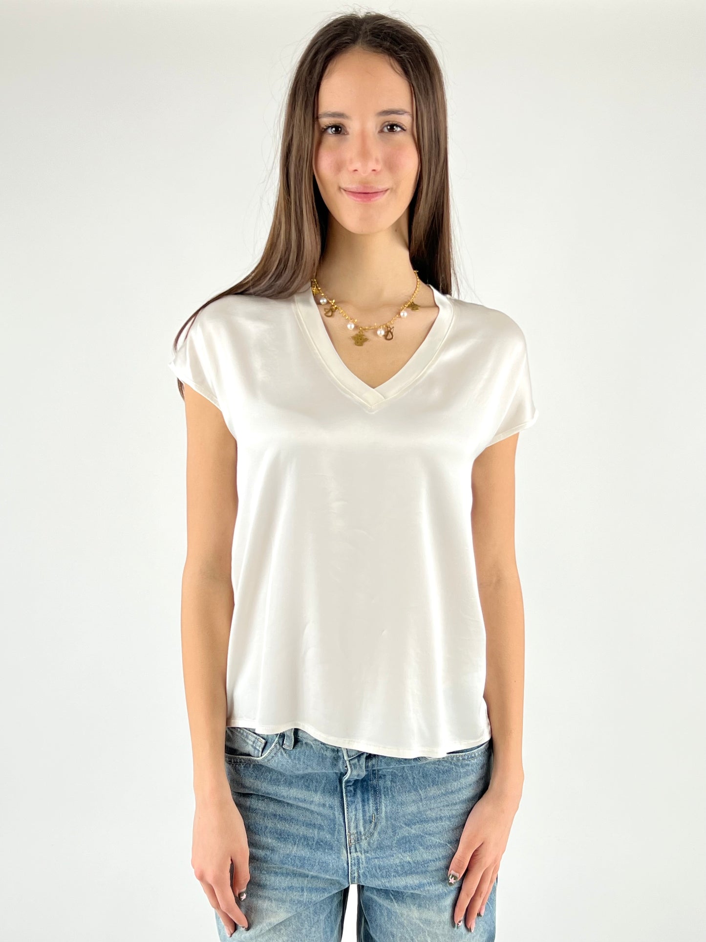 DEVA - BLUSA SCOLLO V M/M