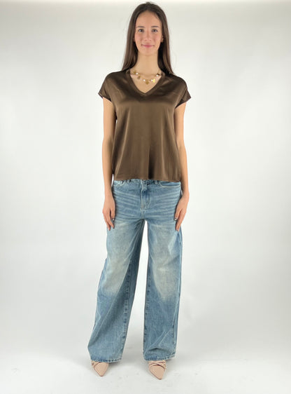 DEVA - BLUSA SCOLLO V M/M