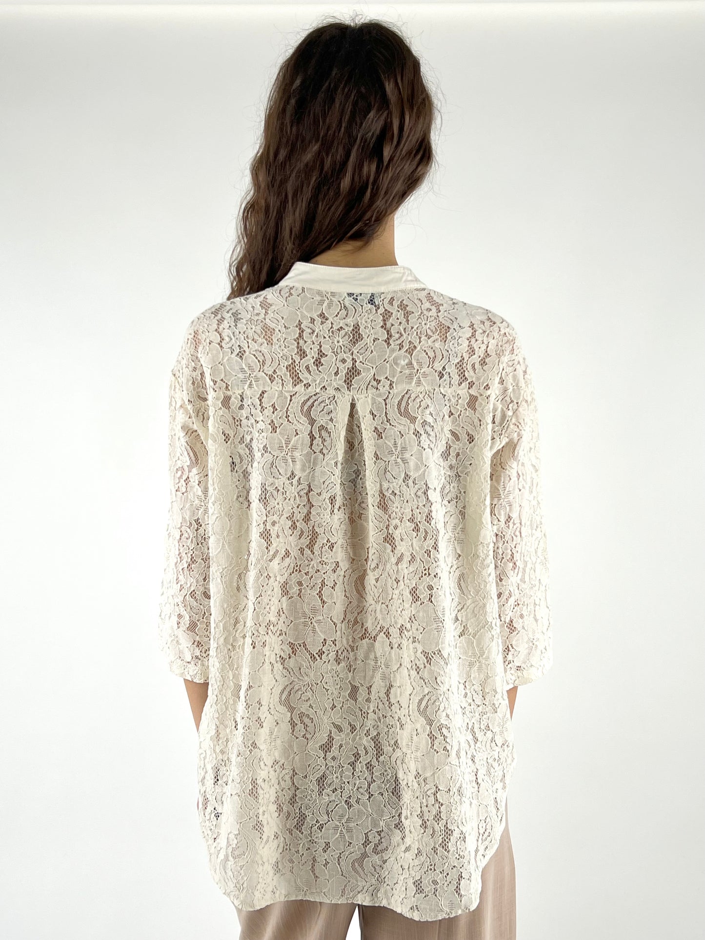 SUSY MIX - CAMICIA COREANA PIZZO