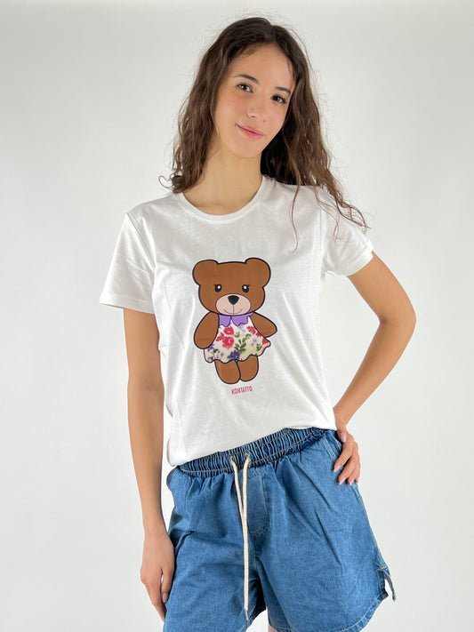 KONTATTO - T-SHIRT ORSETTO