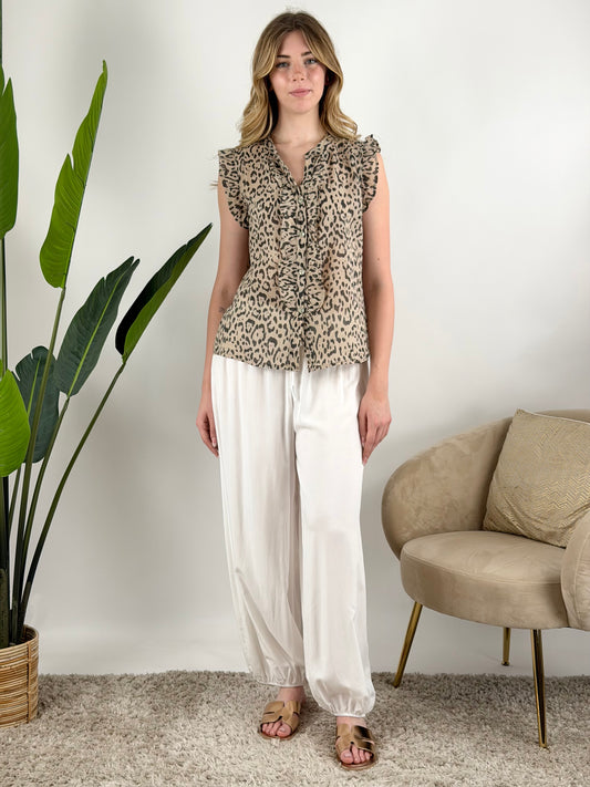 DEVA - CAMICIA SMANICATA ROUCHES