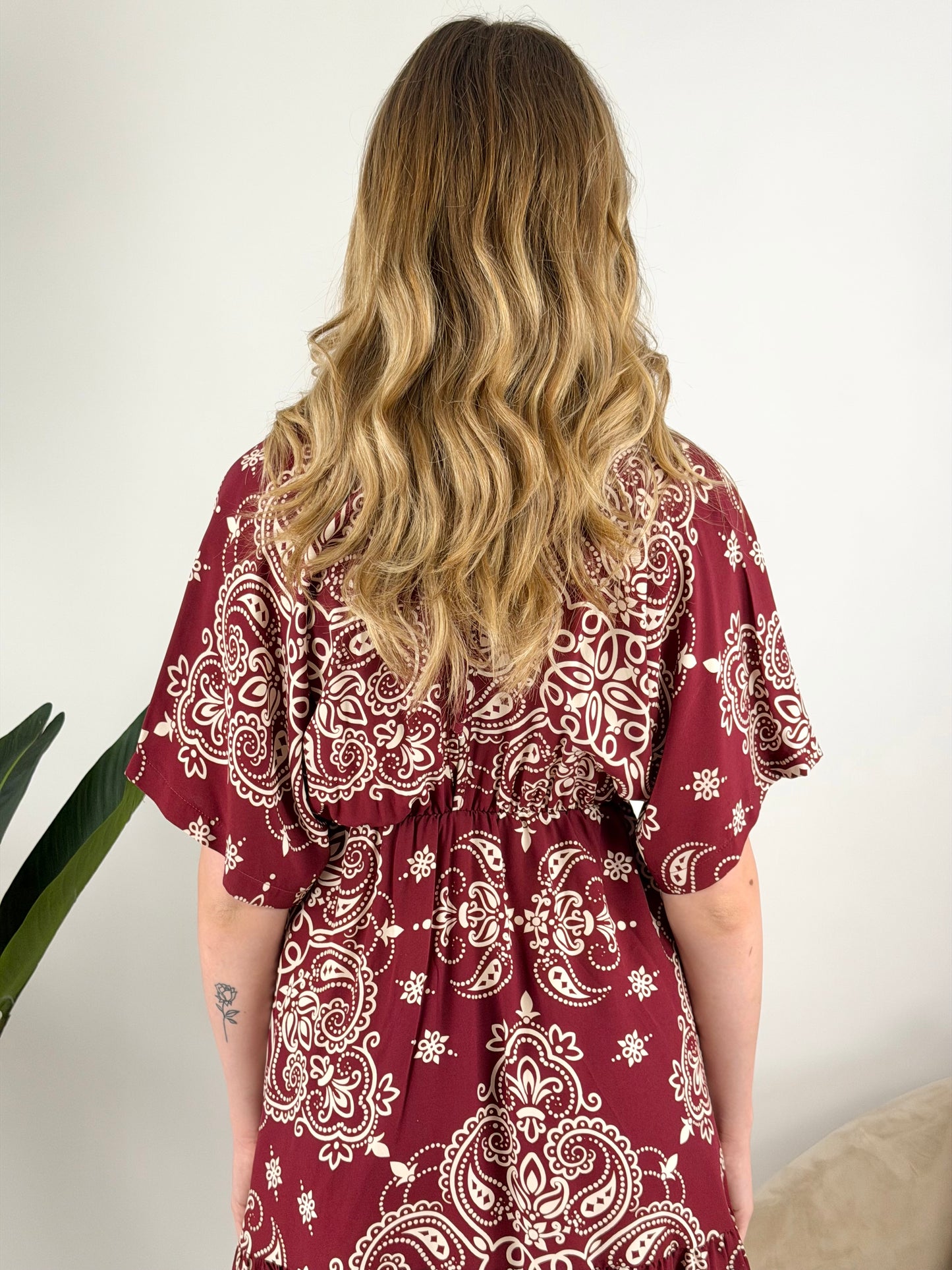 KONTATTO - ABITO KIMONO CORTO BANDANA