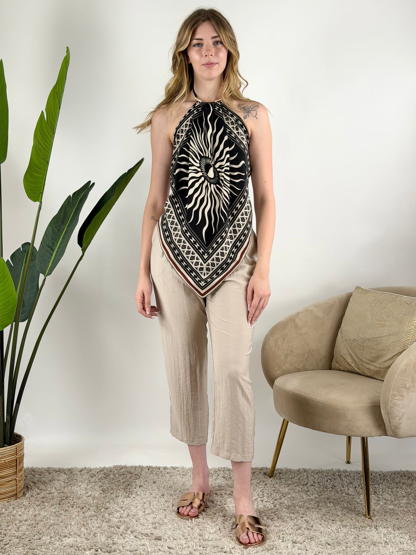 TENSIONE IN - TOP FOULARD
