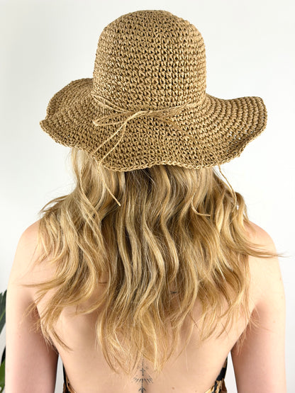 DEVA - CAPPELLO RAFIA CROCHET