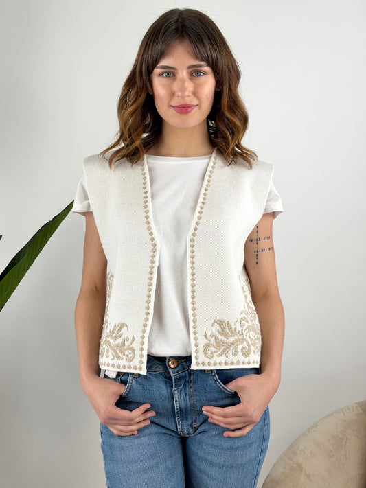 MOTEL - GILET ARABESQUE