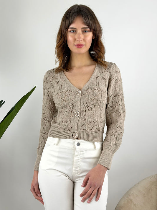 SUSY MIX - CARDIGAN TRAFORATO