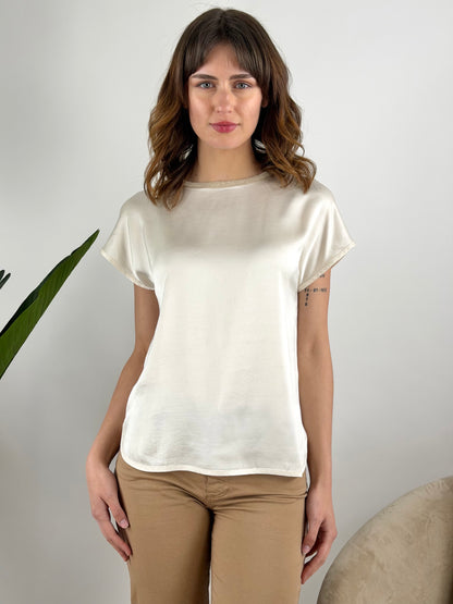 SUSY MIX - BLUSA BORDO LUREX