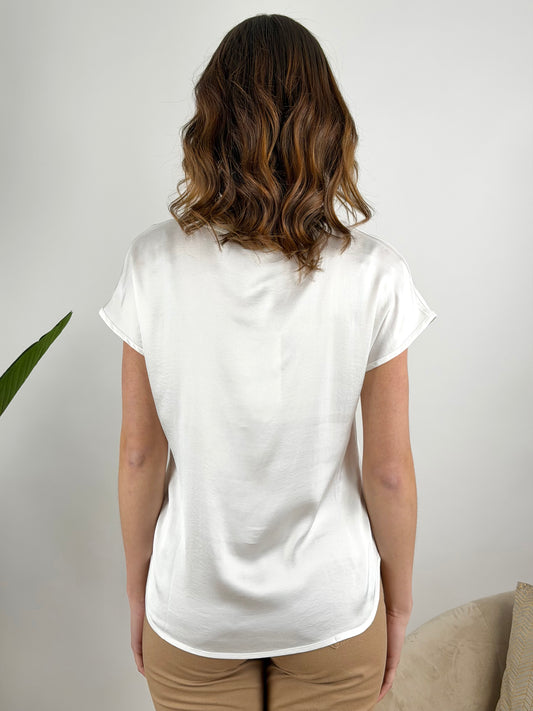 SUSY MIX - BLUSA BORDO LUREX