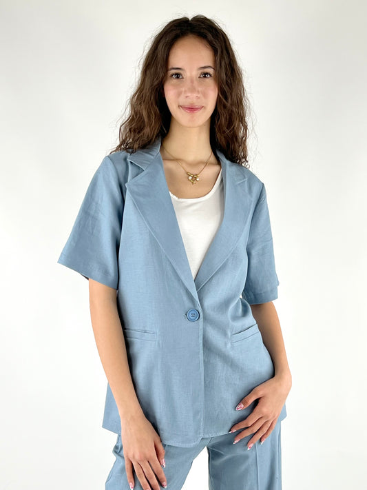 DEVA - COMPLETO LINO CORTO
