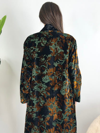 WU'SIDE - KIMONO LUNGO DEVORÈ