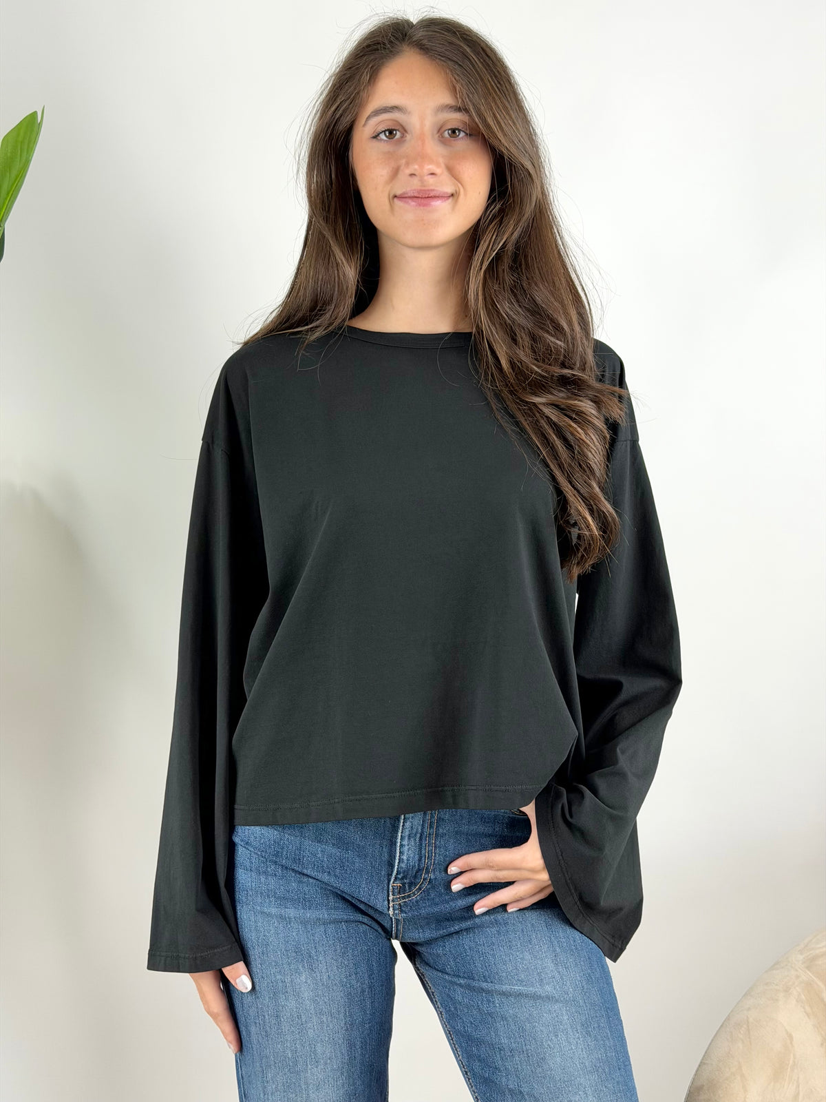 HAVEONE - MAGLIA MANICA TRAPEZIO