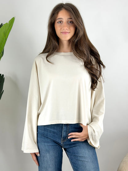 HAVEONE - MAGLIA MANICA TRAPEZIO