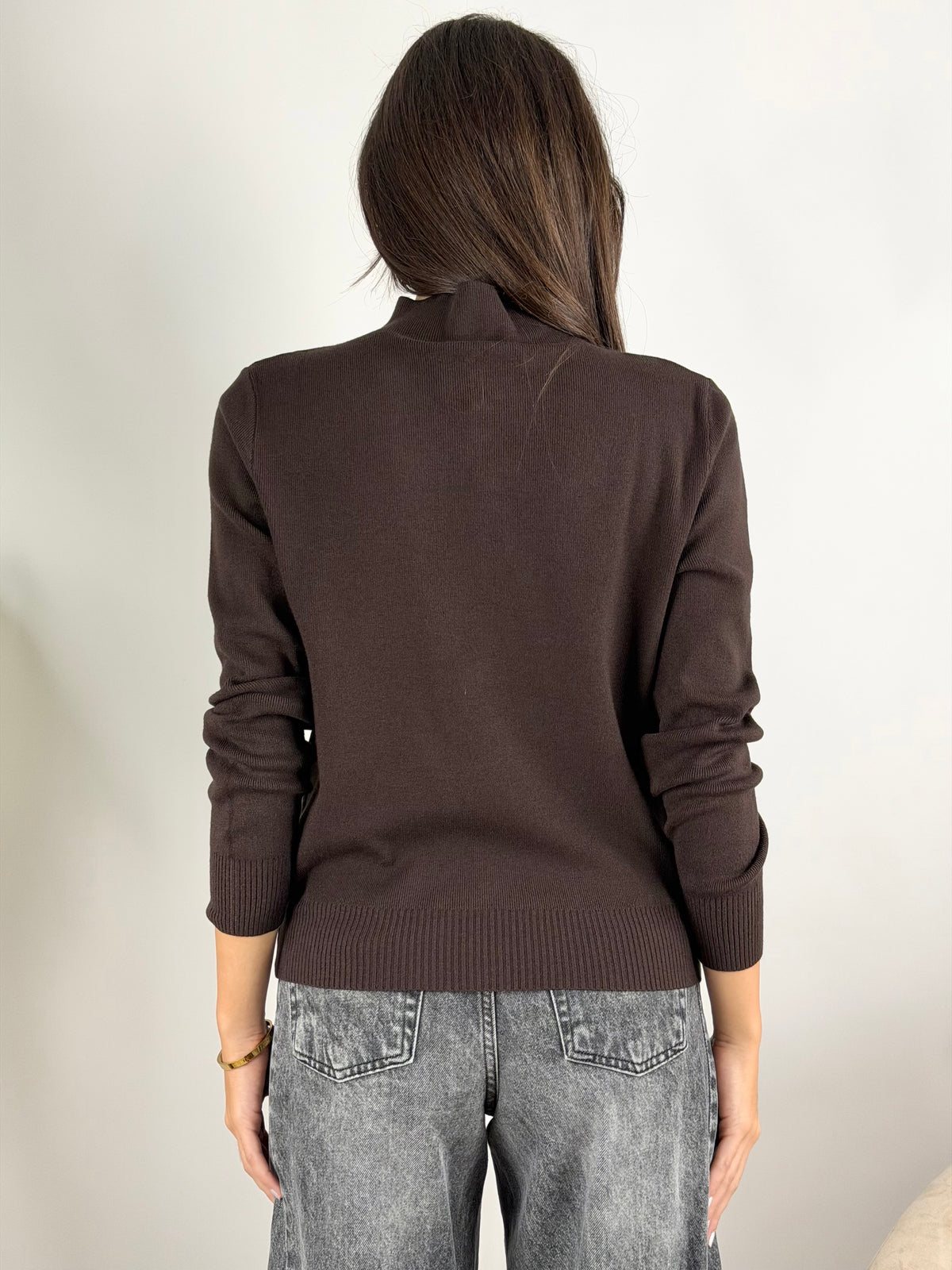 HAVEONE - MAGLIA BOTTONCINI ROUCHES