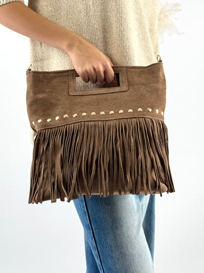 DEVA - BORSA BORCHIE E FRANGE