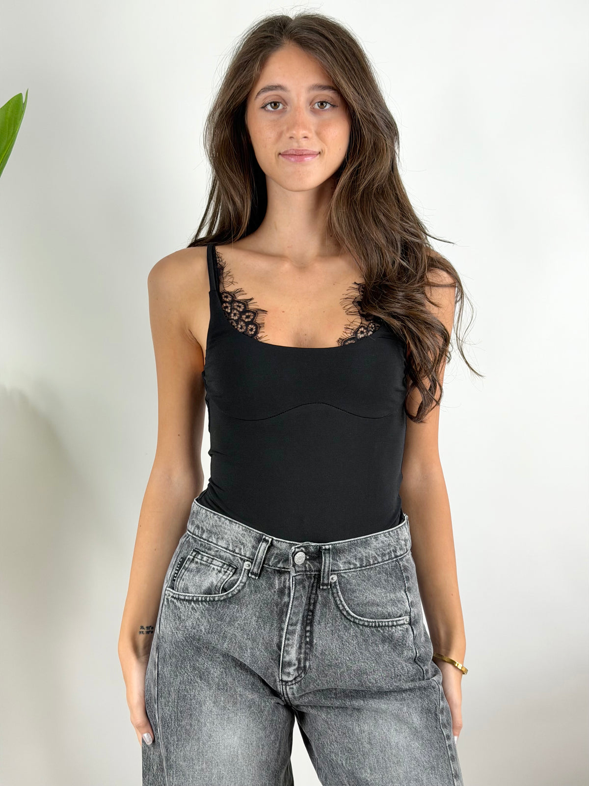 SUSY MIX - BODY DOPPIA SPALLINA PIZZO