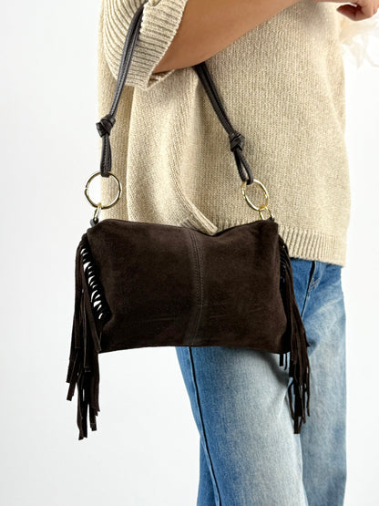 DEVA - BORSA ANELLI FRANGE MINI