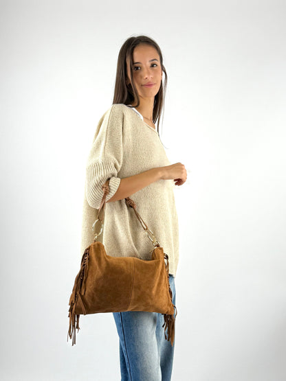 DEVA - BORSA ANELLI FRANGE