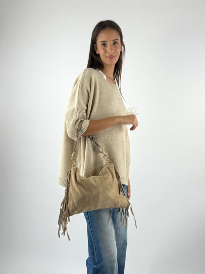 DEVA - BORSA ANELLI FRANGE