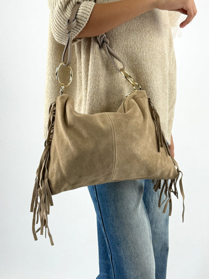 DEVA - BORSA ANELLI FRANGE