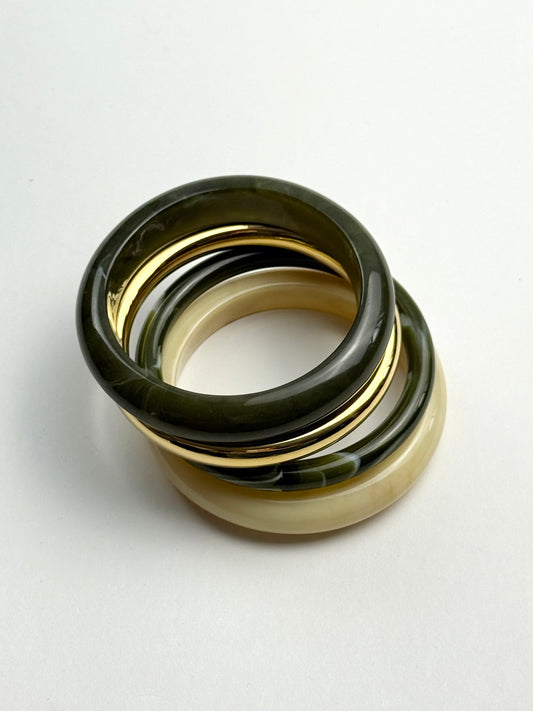DEVA - BRACCIALE MULTI ANELLI