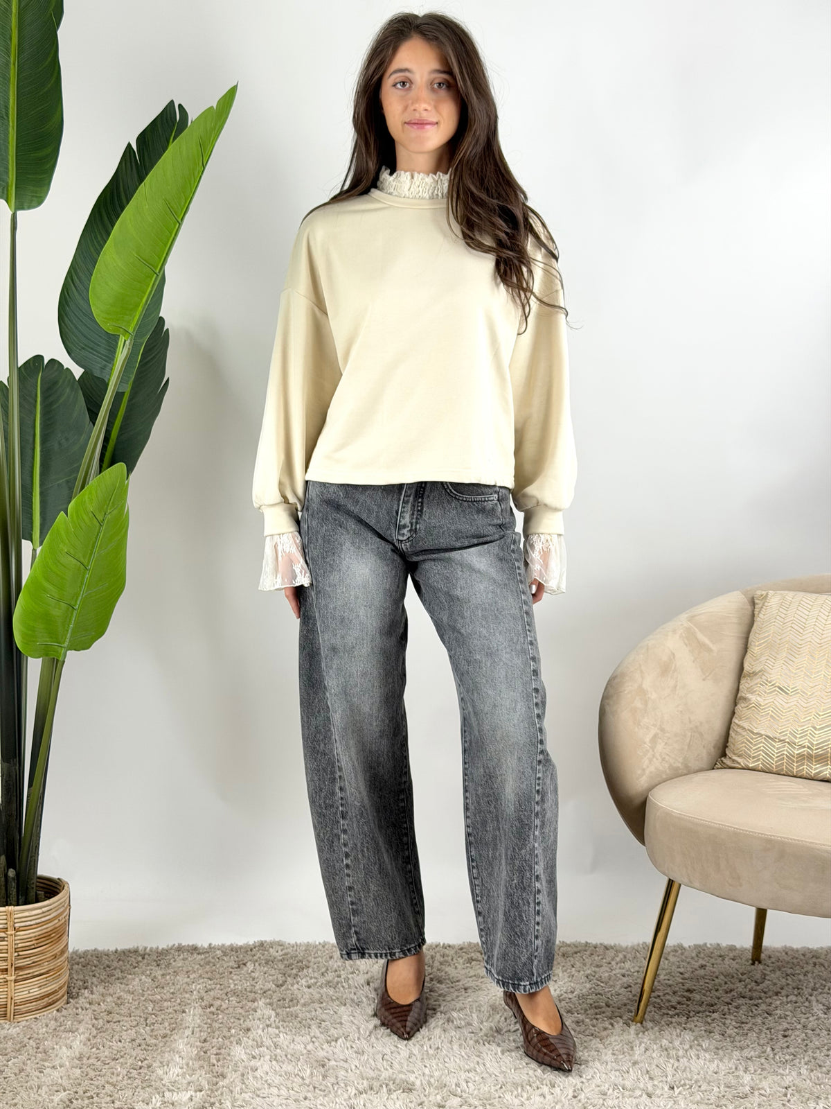 HAVEONE - FELPA PIZZO