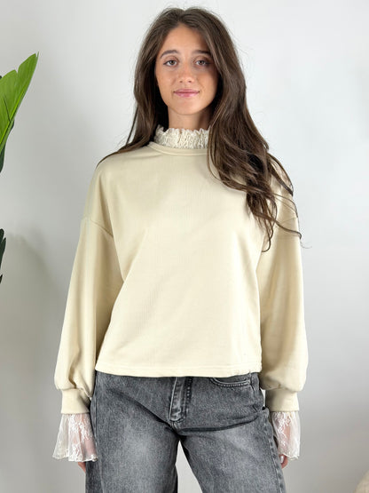 HAVEONE - FELPA PIZZO