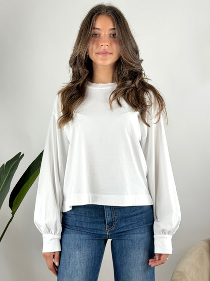 HAVEONE - MAGLIA MANICA PALLONCINO