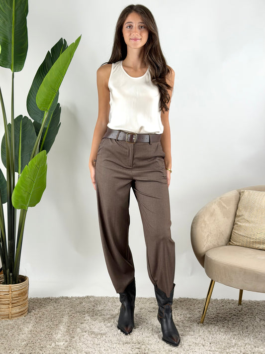 HAVEONE - PANTALONE PIA BALOON
