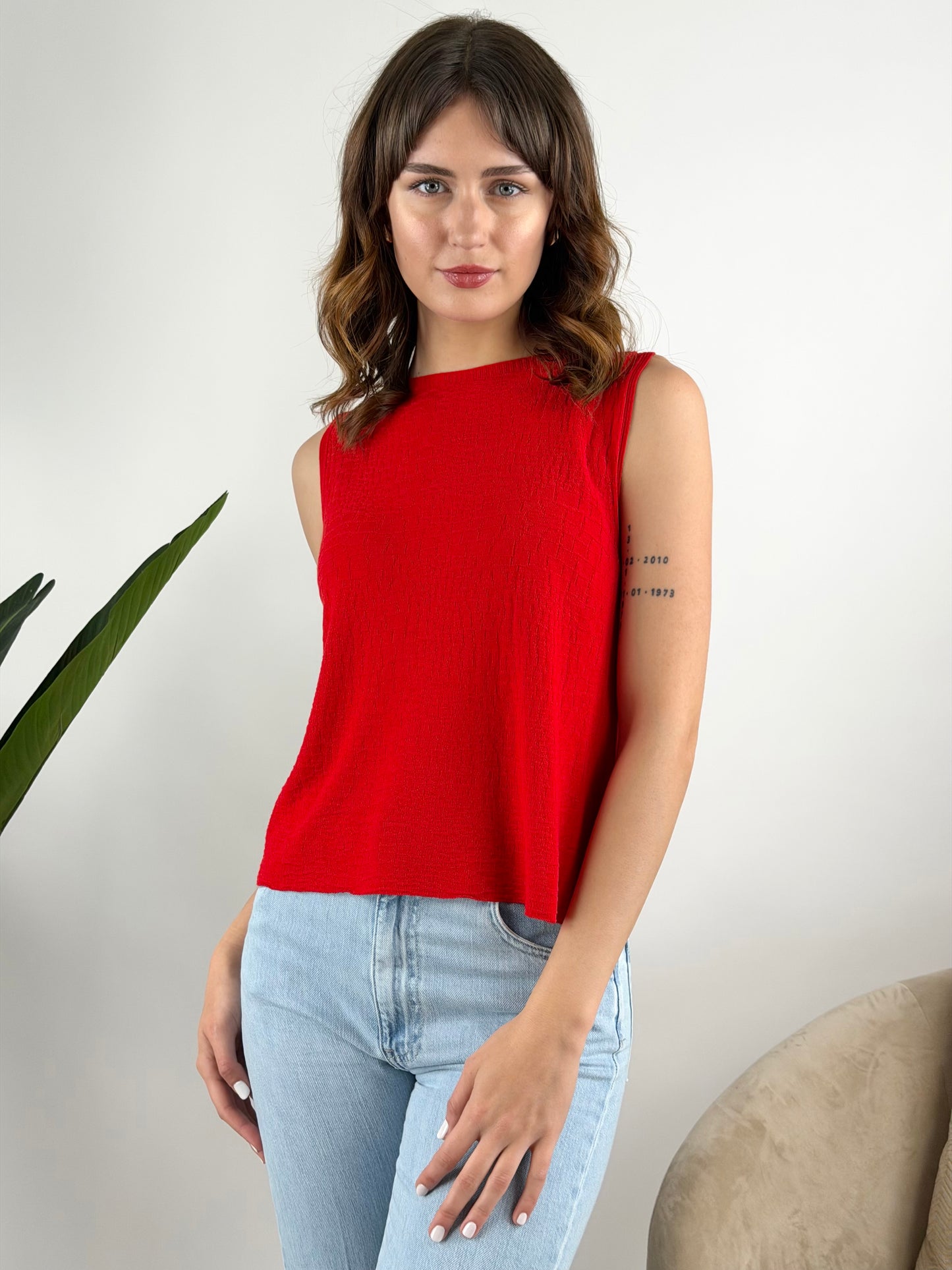 KONTATTO - TOP TRICOT COCCO