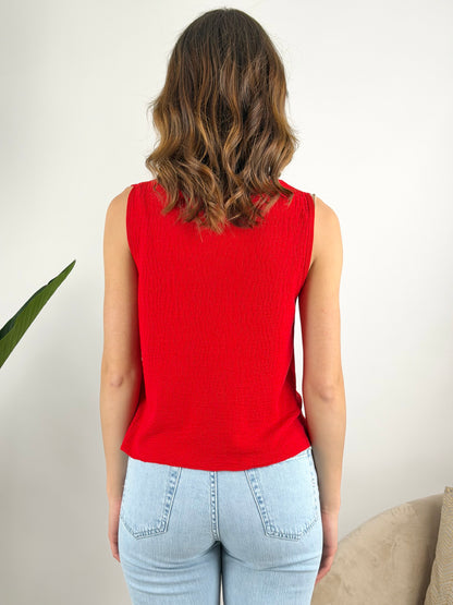 KONTATTO - TOP TRICOT COCCO