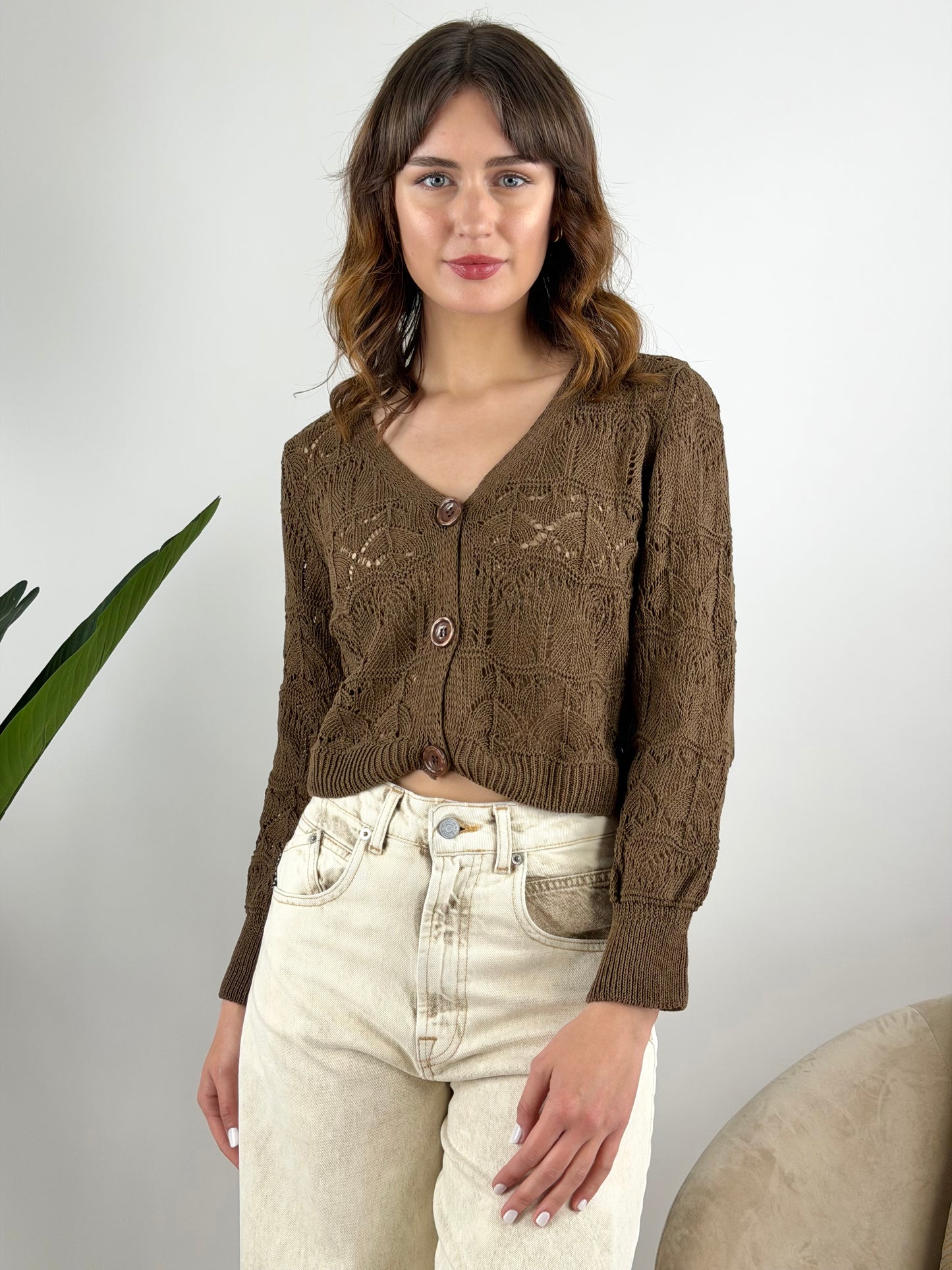 SUSY MIX - CARDIGAN TRAFORATO
