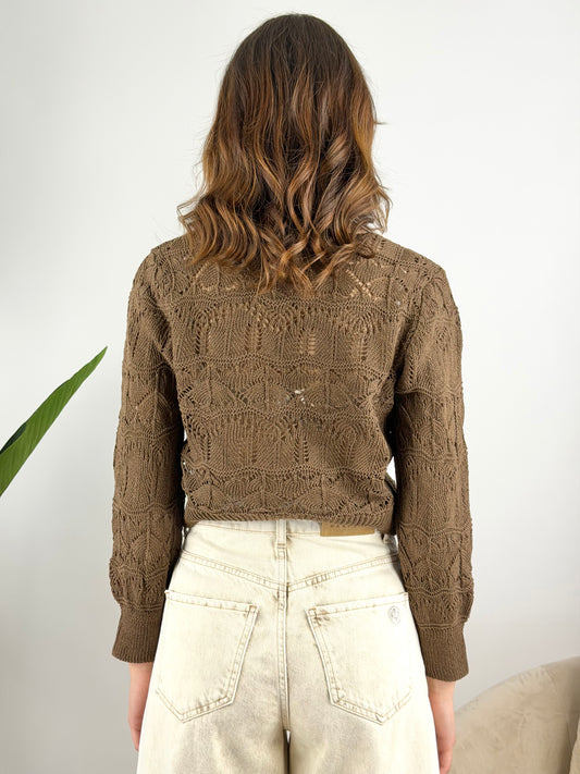 SUSY MIX - CARDIGAN TRAFORATO