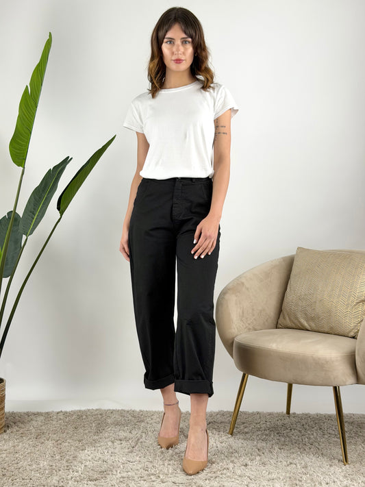 MOTEL - PANTALONE BARREL COTONE