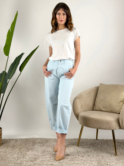 MOTEL - PANTALONE BARREL COTONE