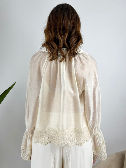 SUSY MIX - BLUSA CON PIZZO
