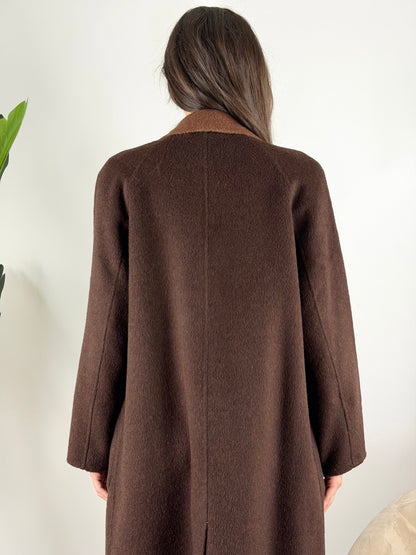 WU'SIDE - CAPPOTTO DOPPIOPETTO LUNGO REVERSIBILE