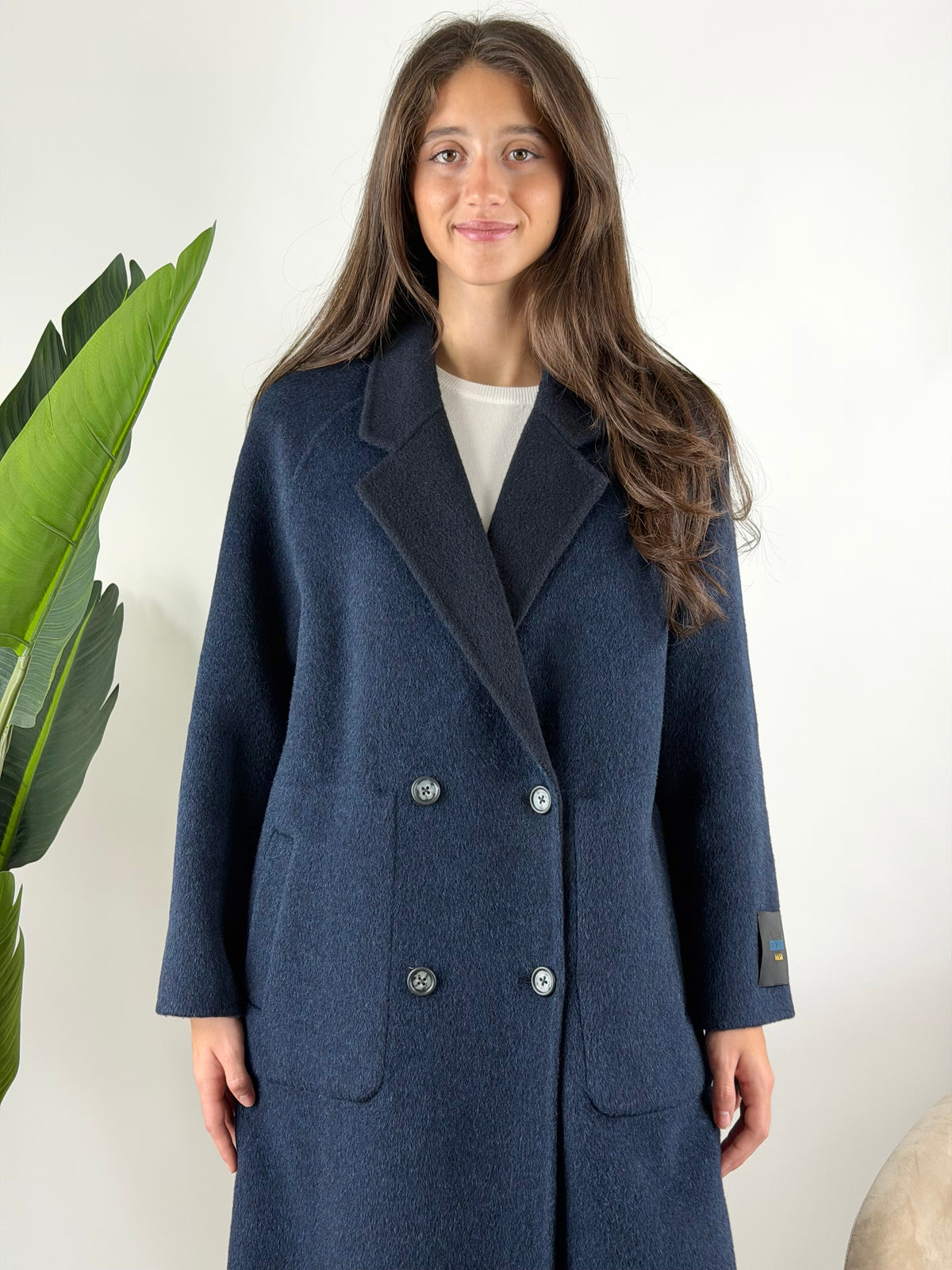 WU'SIDE - CAPPOTTO DOPPIOPETTO LUNGO REVERSIBILE